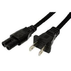 CABLES TO GO Cables To Go 6ft Non-Polarized Power Cord - - 6ft - Black