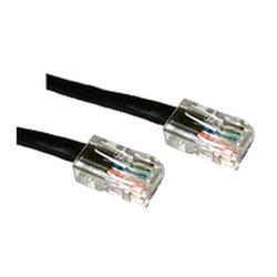 CABLES TO GO Cables To Go Cat5e Patch Cable - 1 x RJ-45 - 1 x RJ-45 - 25ft - Black (22707)