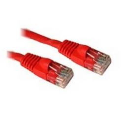 CABLES TO GO Cables To Go Cat5e Patch Cable - 1 x RJ-45 - 1 x RJ-45 - 7ft - Red