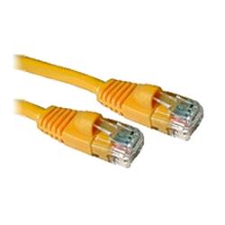 CABLES TO GO Cables To Go Cat5e Patch Cable - 1 x RJ-45 Network - 1 x RJ-45 Network - 14ft - Yellow (15210)