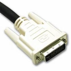 CABLES TO GO Cables To Go DVI Dual-Link Digital/Analog Video Cable - 1 x DVI-I - 1 x DVI-I - 16.4ft - Black