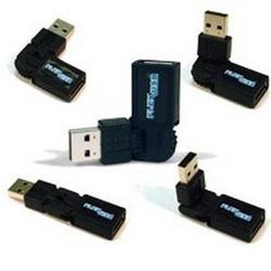 CABLES TO GO Cables To Go FLEXUSB Adapter - 1 x 4-pin Type A Male USB, 1 x 4-pin Type B Female USB - External