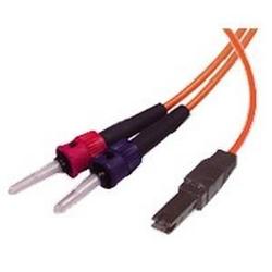 CABLES TO GO Cables To Go Fiber Optic Duplex Cable - 1 x MT-RJ - 2 x ST - 16.4ft