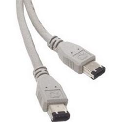 CABLES TO GO Cables To Go FireWire Cable - 1 x FireWire - 1 x FireWire - 14.76ft - Gray (22919)