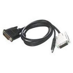 CABLES TO GO Cables To Go M1 to DVI-D with USB Cable - 3ft - Black
