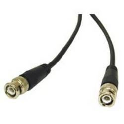 CABLES TO GO Cables To Go RG58 Thinnet Coaxial Cable - 1 x BNC - 1 x BNC - 50ft - Black
