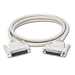 CABLES TO GO Cables To Go Serial/Null Modem Cable - 1 x DB-25 - 1 x DB-25 - 6ft - Beige (3011)
