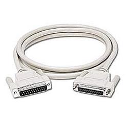 CABLES TO GO Cables To Go Serial/Null Modem Cable - 1 x DB-25 - 1 x DB-25 - 6ft - Beige (3029)