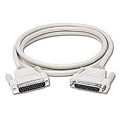 CABLES TO GO Cables To Go Serial/Null Modem Cable - 1 x DB-25 - 1 x DB-25 - 6ft - Beige (3039)