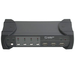 CABLES TO GO Cables To Go - Trulink 4-port VGA/USB 2.0 and PS/2 KVM Switch with Cables