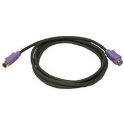 CABLES TO GO Cables To Go Ultima Keyboard Extension Cable - 1 x mini-DIN - 1 x mini-DIN - 6ft - Charcoal