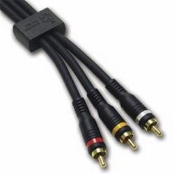 CABLES TO GO Cables To Go Velocity Composite Audio/Video Cable - 3 x RCA - 3 x RCA - 1.5ft - Blue