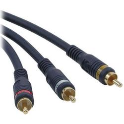 CABLES TO GO Cables To Go Velocity RCA Audio/Video Interconnect Cable - 3 x RCA - 3 x RCA - 6ft - Blue