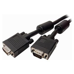 CABLES UNLIMITED Cables Unlimited 10ft SVGA Cable Male to Male - 1 x HD-15 - 1 x HD-15 - 10ft - Black