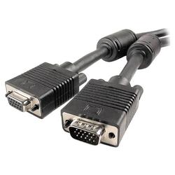 CABLES UNLIMITED Cables Unlimited 25ft SVGA Extension Cable Male to Female - 1 x HD-15 - 1 x HD-15 - 25ft - Black