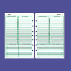 Daytimer/Acco Brands Inc. Calendar Set, Jan.-Dec., 1 PPD, Folio Size, 8-1/2 x11 (DTM14010)