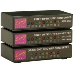 CANARY COMMUNICATIONS INC Canary MCC-2022-SM Media converter - 1 x RJ-45 , 1 x ST Duplex - 10Base-T, 10Base-FL