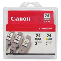 Canon BCI-24 Ink Cartridges - Color, Black