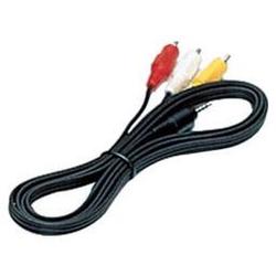 Canon Composite Audio/Video Cable - 1 x Mini-phone - 3 x RCA - Black