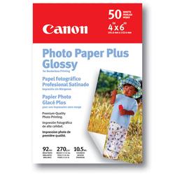 CANON - SUPPLIES Canon Photographic Paper - 4 x 6 - Glossy - 50 x Sheet - White