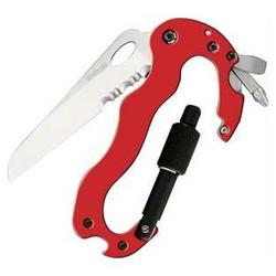 Kershaw Carabiner Tool, Red Body, Comboedge