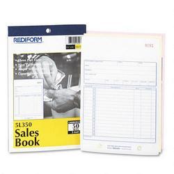 Rediform Office Products Carbonless Sales Books, Triplicate Style, 5-1/2 x 7-7/8, 50 Sets per Book (RED5L350)