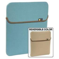 Case Logic 13 Reversible Laptop Shuttle - Neoprene - Turquoise, Sand