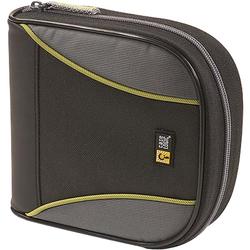 Case Logic 32 Capacity CD Wallet - Clam Shell - Nylon - Black