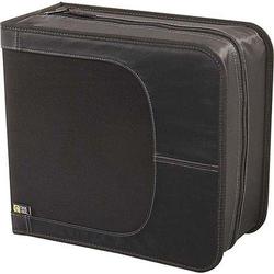 Case Logic 320 Capacity CD Wallet - Slide Insert - Nylon - Black - 320 CD/DVD