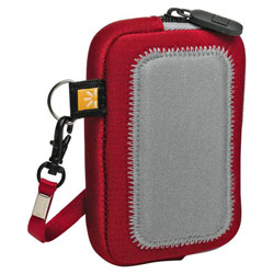 Case Logic Pockets Small Case - Top Loading - Neoprene - Red