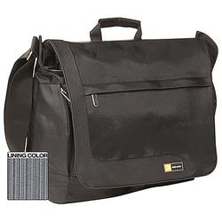 Case Logic TK Expandable Messenger Bag - Top Loading - Nylon - Blue, Black