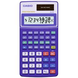Casio Fraction Scientific Calculator - 8 Character(s) - LCD