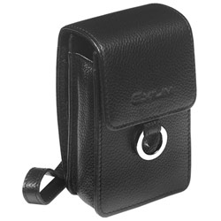 Casio Pouch Style Camera Case - Leather - Black