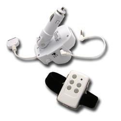 Cavalry iPod MP3 Car Charger / FM Transmitter with Remote