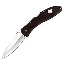 Spyderco Centofante Iii, Black Frn Handle, Plain