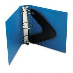 Wilson Jones/Acco Brands Inc. Century Molded Plastic Ring Binder, 11 x 8-1/2, Metal Hinges, 3 Cap., Blue (WLJ36749BL)