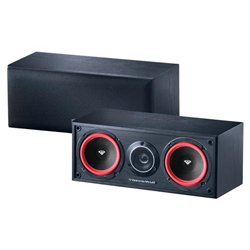 Cerwin-Vega Cerwin -Vega! VE-5C Center Channel Speaker - 2-way Speaker150W (PMPO) - Magnetically Shielded - Black Ash