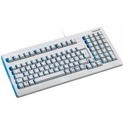 CHERRY Cherry G81-1800 Series Compact Keyboard - PS/2 - QWERTY - 101 Keys - Light Gray (G81-1800LAAUS-0)