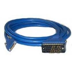 CISCO - IP TELEPHONY Cisco V.35 DTE Cable - 1 x Serial - 1 x Smart Serial - 10ft - Blue
