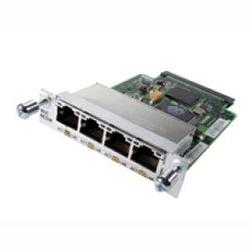 CISCO - LOW MID RANGE ROUTERS Cisco WAN Interface Card (WIC) - 4 x 10/100Base-TX WAN - WAN Interface Card (WIC)