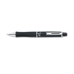 Pentel Of America Clarius™ Gel Roller Ball Pen, 1.0mm Point, Refillable, Black Ink, Black Barrel (PENK610AA)