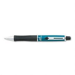 Pentel Of America Clarius™ Gel Roller Ball Pen, 1.0mm Point, Refillable, Black Ink, Green Barrel (PENK610DA)