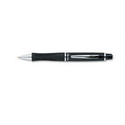 Pentel Of America Clarius™ Retractable Ball Pen, Medium Point, Black Barrel/Black Ink (PENBK601AA)