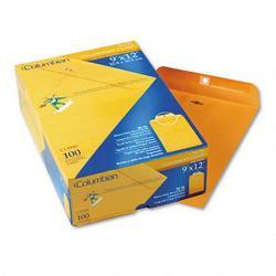 Westvaco Clasp Envelopes, Kraft, 9 x 12, 100/Box (WEVCO990)