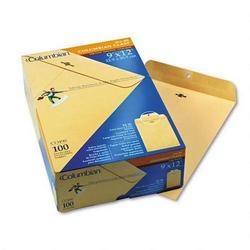 Westvaco Clasp Envelopes, Manila, 9 x 12, 100/Box (WEVCO490)