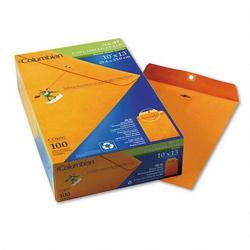 Westvaco Clasp Envelopes, Recycled Kraft, 10 x 13, 100/Box (WEVCOR97)