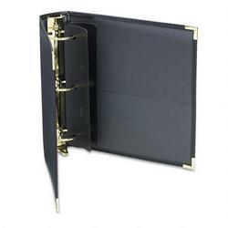 Samsill Corporation Classic Collection® Ring Binder Portfolio, 8-1/2 x 11, 2 Capacity, Black (SAM15160)