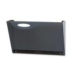 RubberMaid Classic Hot File® Basic Pocket with Labels/Holders, Letter, Smoke (RUB16623)