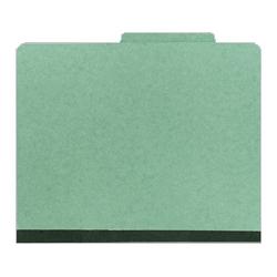 Globe Weis/Cardinal Brands Inc. Classification Folder, 1 Partition, Letter, Green (GLWPU41GRE)