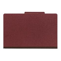 Globe Weis/Cardinal Brands Inc. Classification Folder, 2 Partitions, Legal, Red (GLWPU64RED)